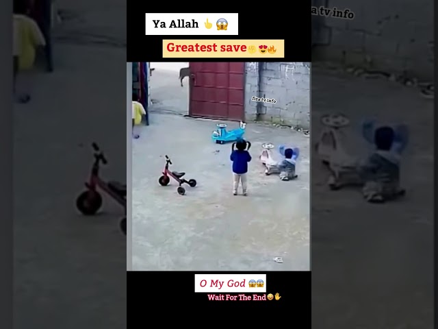 MashAllah ☝️😘 Greatest Save 😇 #shorts #status #shortvideo