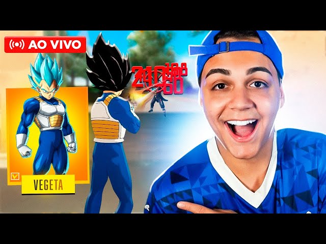 💙 FREITAS AO VIVO 💙 VEGETA NO FF!! 💙 FREE FIRE MOBILE 💙