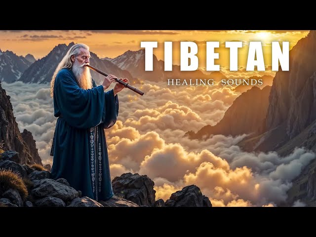 Tibetan Healing Flute - Music To Heal All Body Pains - Eliminates Stress, Anxiety