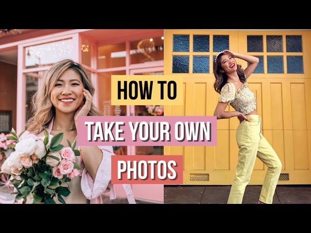 How to Take Your Own Pictures 📸12 Pose Ideas!