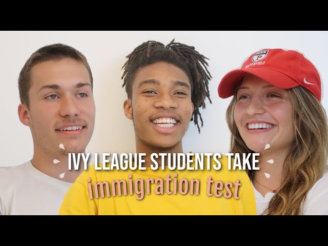 UPenn students take unexpected Immigration Test | HILARIOUS