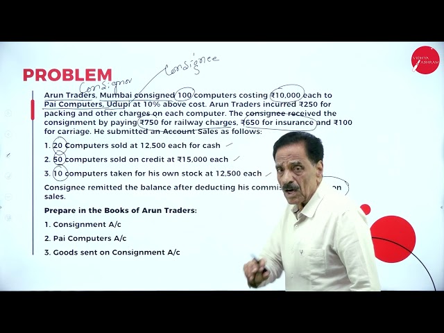 DAY 27 | AFA | II SEM | B.COM | ACCOUNTING FOR CONSIGNMENT TRANSACTION | L5