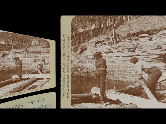 "Take our line", Bennett instantaneous photo ~1870s (VR 3D still-image)