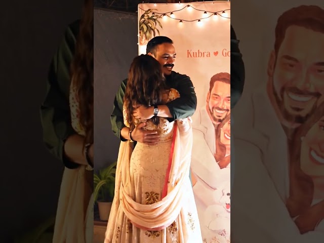 Kubra Khan First Wedding Video with Husband Gohar Rasheed #newvideo #weddingvideo kubra khan dholki