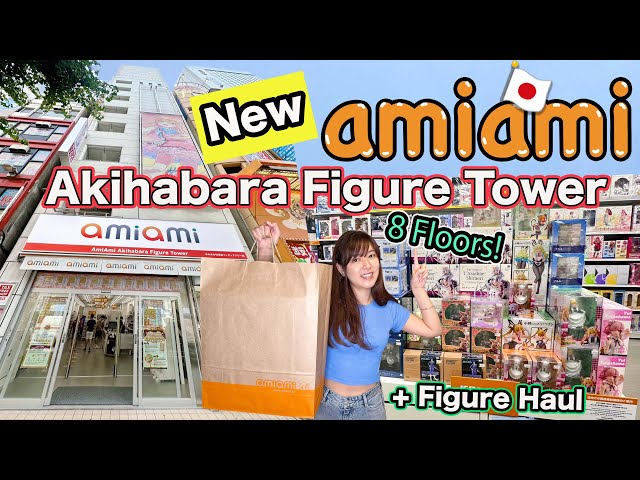 Brand New Ami Ami Figure Tower You Must Check Out!✨ Akihabara Tokyo🇯🇵 + Figure Unboxing🛍