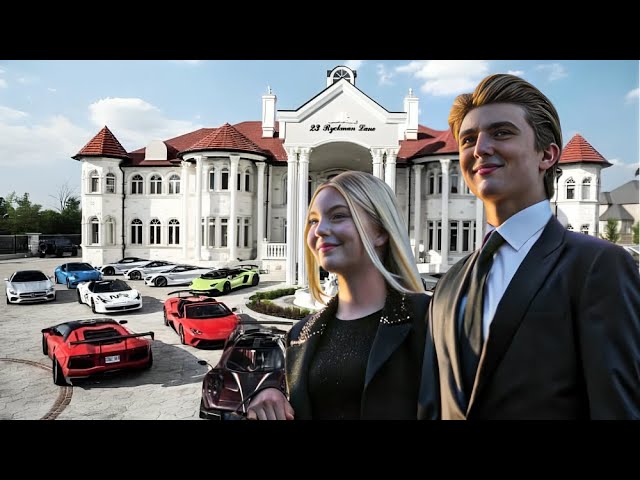 Barron trump LUXURY CAR COLLECTION and lifestyle 2025