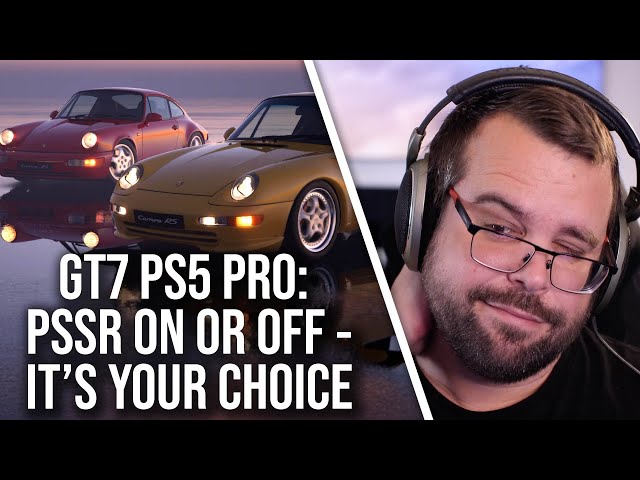 Gran Turismo 7 on PS5 Pro: PSSR On/Off - It's Your Choice