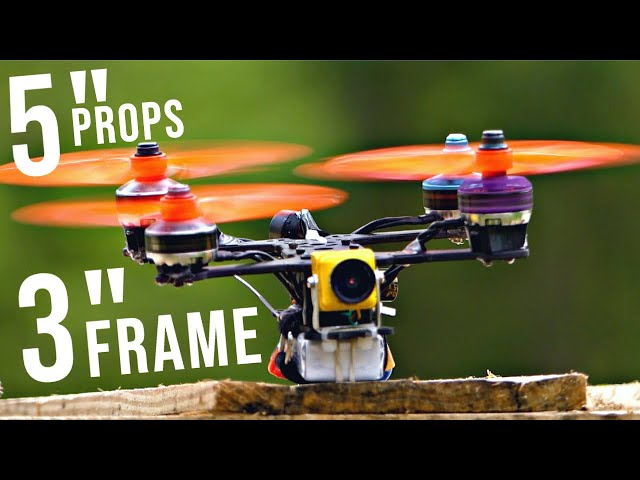 5" Micro Drone...Wait, WHAT?? 😳 Propellers TOO BIG for Quadcopter Frame