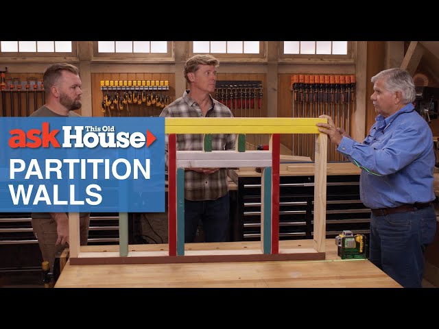 Partition Wall Framing 101 | Ask This Old House