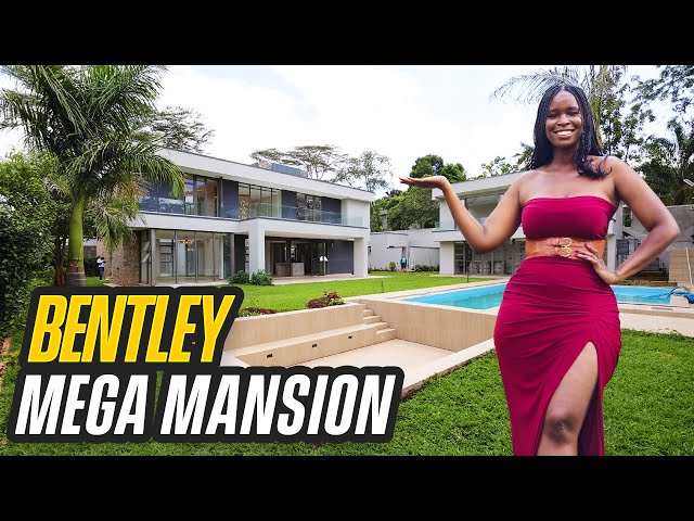 Inside A BENTLEY-THEMED MEGA MANSION TOUR With  Floor To Ceiling Glass Windows  | INTERIOR DESIGN