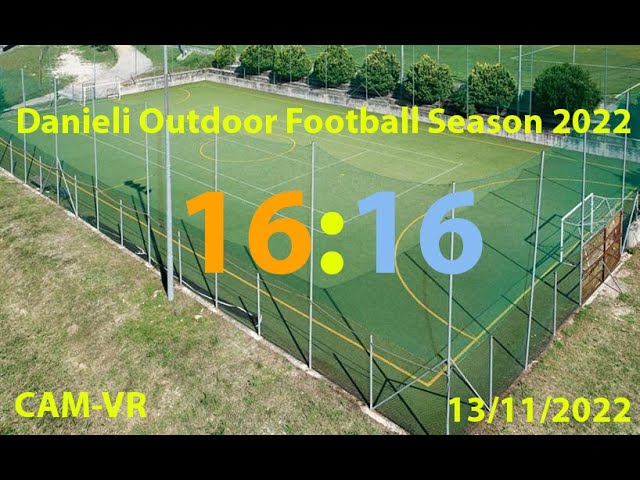 Danieli Football CAM-VR (13/11/2022)