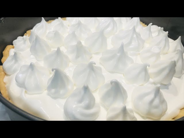 The most delicious lemon pie I have ever tasted. Meringue Pie 👍🖐 / Simple and delicious recipe