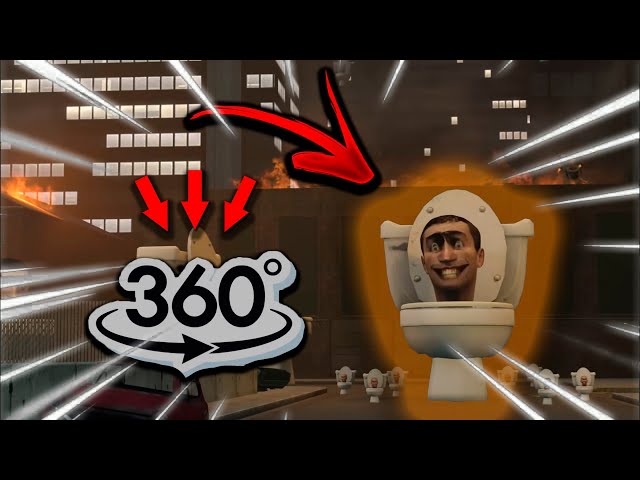 Skibidi Toilet Finding Challenge But it's 360 degree video Part 2