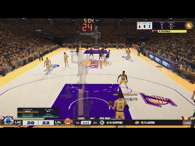 NBA 2K25:Lakers (Playoffs)