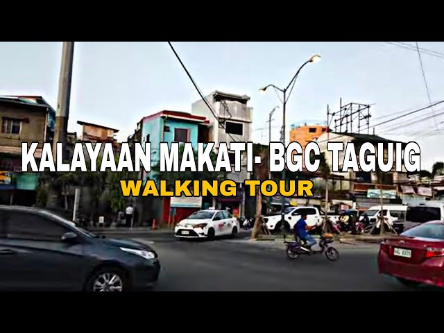 [4K] WALKING TOUR FROM MAKATI To Bgc Taguig Scenery  February 2022 (Philippines)