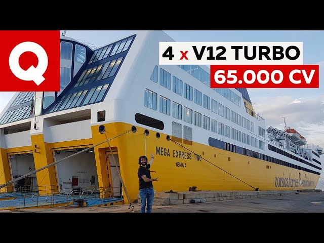 Come si guida una NAVE a 48 cilindri? | Tutti i segreti della Mega Express Two