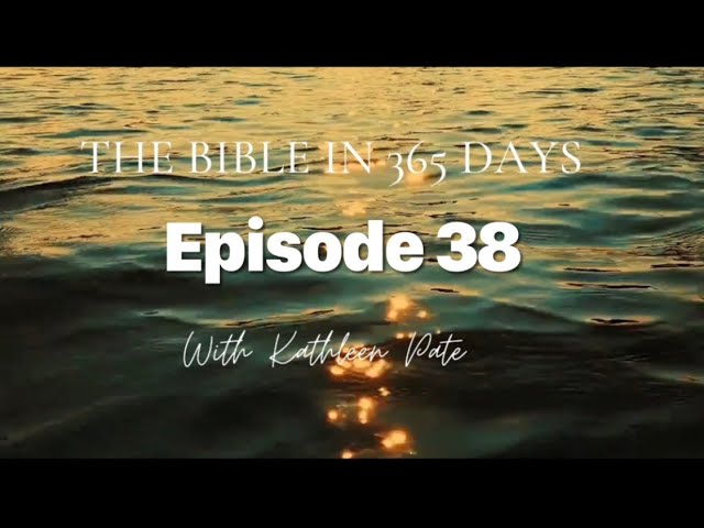 The Bible in 365 Days - Episode 38. Numbers 1 - 3. Audio Bible King James Version.