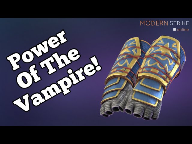 Get The Power Of The Vampire With Gloves Of The Hunter! 🧛🏻