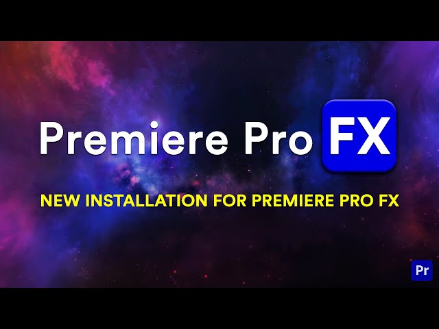 How to Install the New Premiere Pro FX Plugin Extension for Adobe Premiere using the Aescripts ZXP