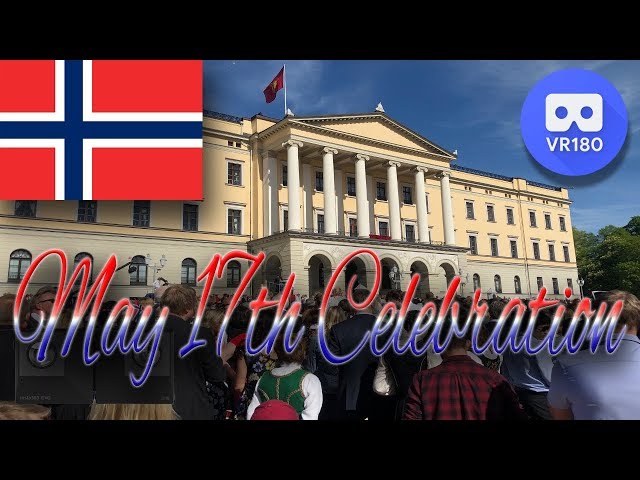 [3D VR180] Experience the celebration of the Norwegian constitution day