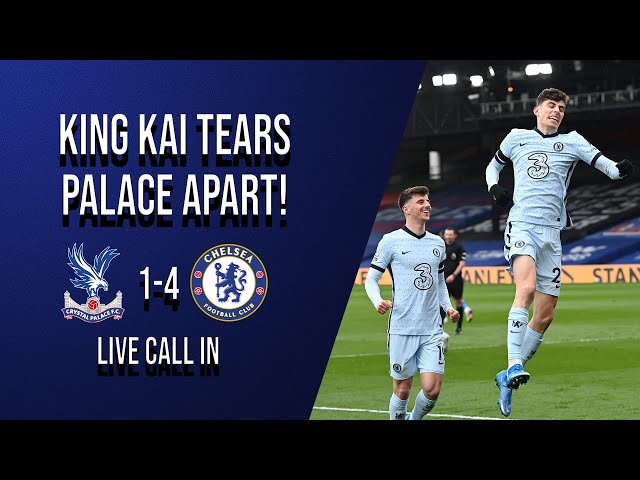 KING KAI X CHRISTIAN PULISIC DOMINATION! | CRYSTAL PALACE 1-4 CHELSEA LIVE REVIEW