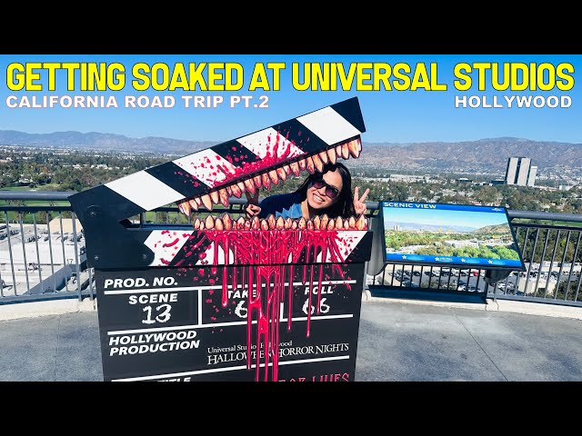 California Road Trip Pt.2 Getting Soaked At Universal Studios