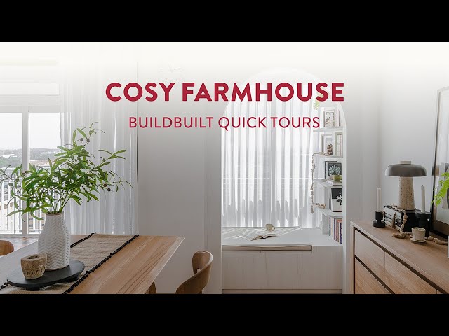 Cosy Farmhouse with an Arch Reading Nook | BuildBuilt Quick Tours