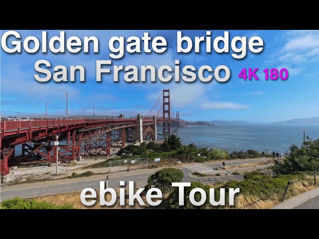 01 Golden gate bridge San Francisco Bicycle Tour 180 4K en&ko