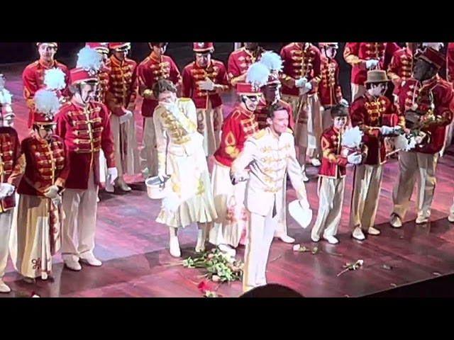 The Music Man Final Broadway Curtain Call @ Winter Garden Theatre (1/15/2023) Hugh Jackman Speech