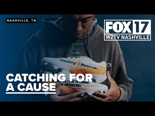 NFL's cleats campaign features Titans' WR supporting anti-trafficking charity