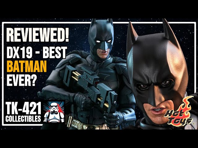 Hot Toys BATMAN DX19 - Is this the BEST Batman figure? Unboxing and Review The Dark Knight Trilogy