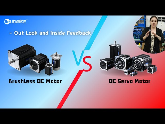 What the difference between the Brushless DC motor and DC servo motor?About outlook and feedback