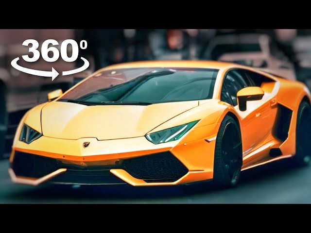 Ferrari vs Lamborghini: Action-Packed Car Chase in 360° VR