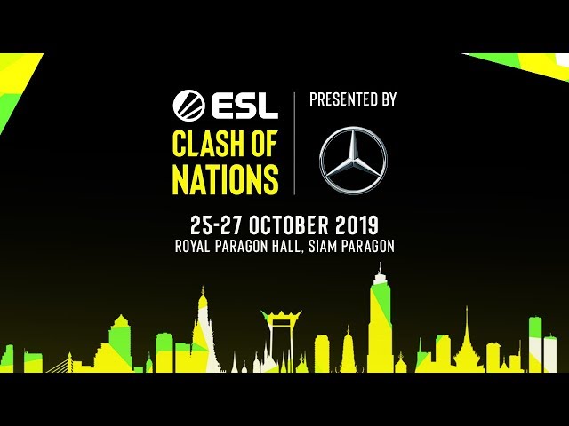 [ID] ESL Clash of Nations Bangkok 2019, presented by Mercedes-benz - Main event Day 2