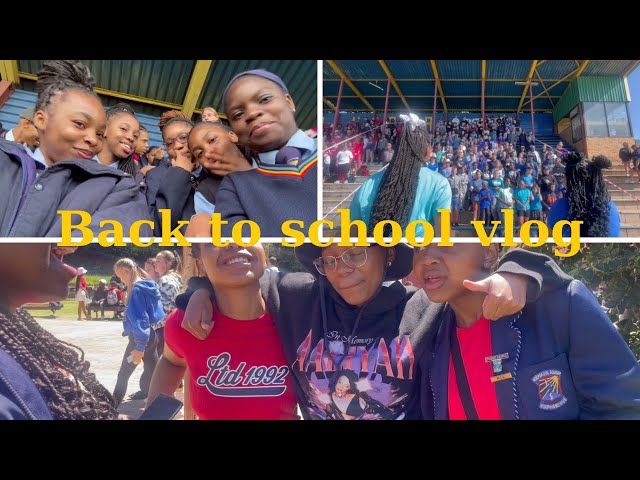 Back to school Vlog|| first day of gr 11 : Inter-House Sports Day & Cheerleading GRWM! 🌟