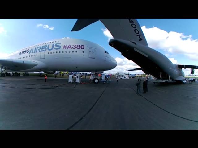 FIA16 Airbus Static Display 360 Degree Video