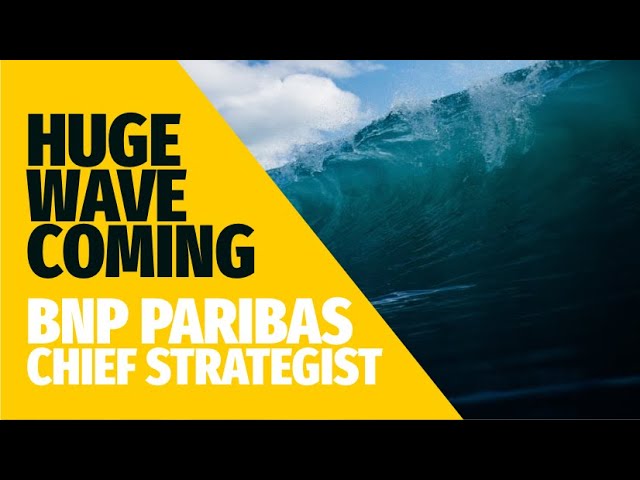 A huge wave is coming! Chief Strategist BNP Paribas Fortis Philippe Gijsels