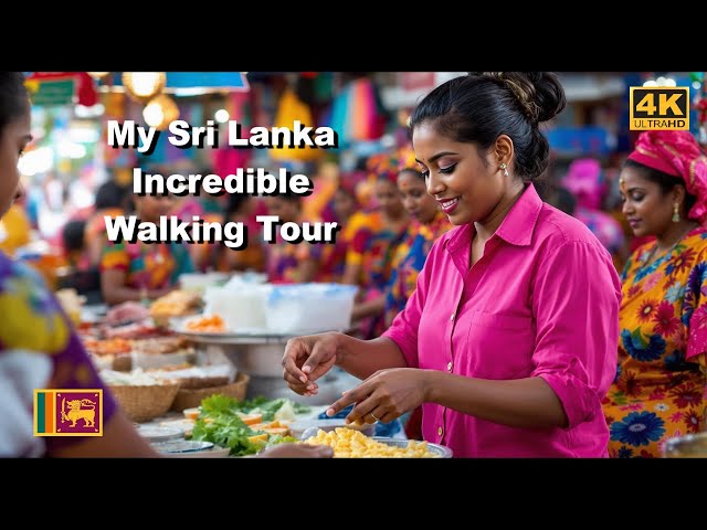 Sri Lanka🇱🇰, My Incredible Walk in Kandy, Sri Lanka Walking and Food Tour, Watch now everthing hier.