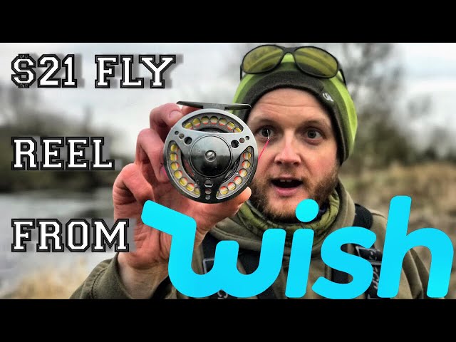 Super Cheap WISH Fly Fishing Reel BARGAIN - Review & Unboxing