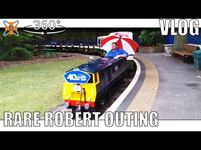 [360°] Ruislip Lido Railway Railer Robert Outing｜Drawyah