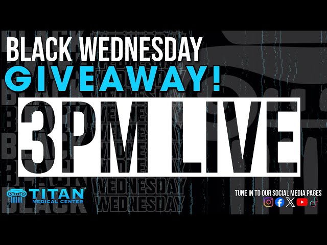 LAST GIVEAWAY! - BLACK WEDNESDAY