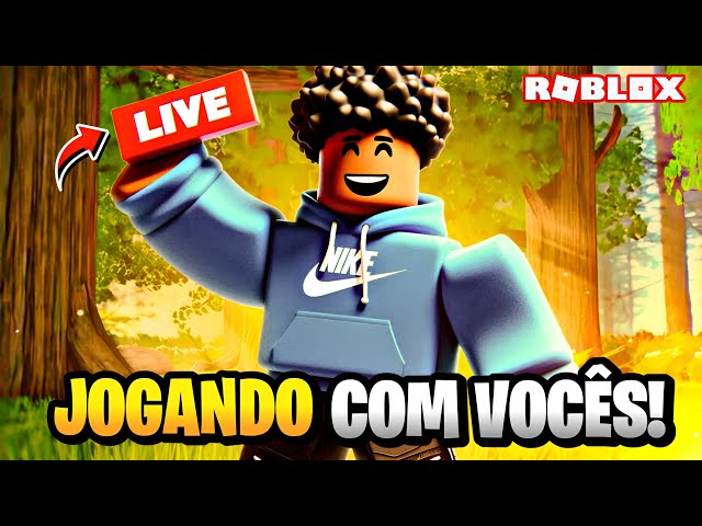 [🔴AO VIVO!!] JOGANDO ROBLOX COM INSCRITOS!! 🤩