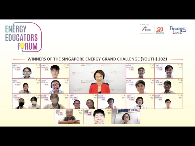 Singapore Energy Grand Challenge (Youth) 2021 Award