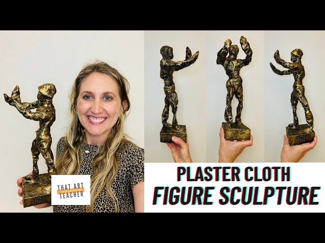 Plaster Cloth Figure Sculpture I Figure Sculpture Tutorial