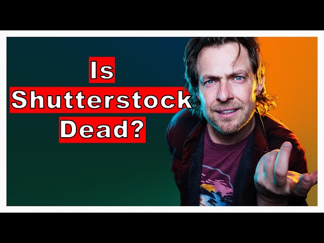 Why are Shutterstock's sales so low?