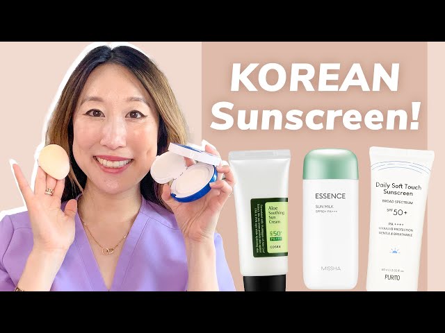 KOREAN SUNSCREEN REVIEW | Dr. Joyce Park Dermatologist