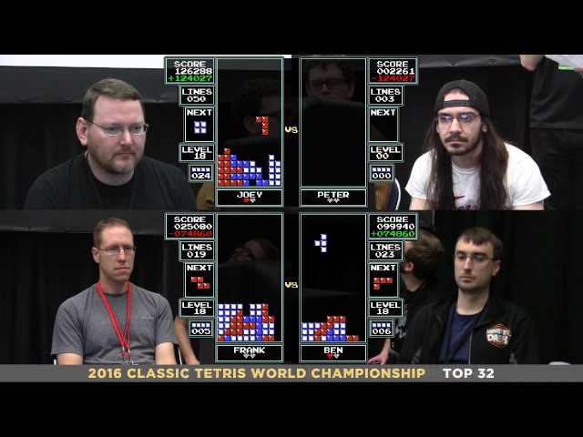 Top 32 (Round1) 2016 Classic Tetris World Championship
