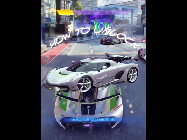 How to Unlock the Koenigsegg Jesko in Asphalt Legends Unite #alucreator #howto #alu #yt #car #viral