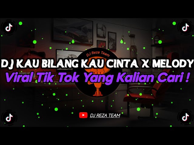 DJ KAU BILANG KAU CINTA x MELODY VIRAL TIK TOK TERBARU 2025 YANG KALIAN CARI !