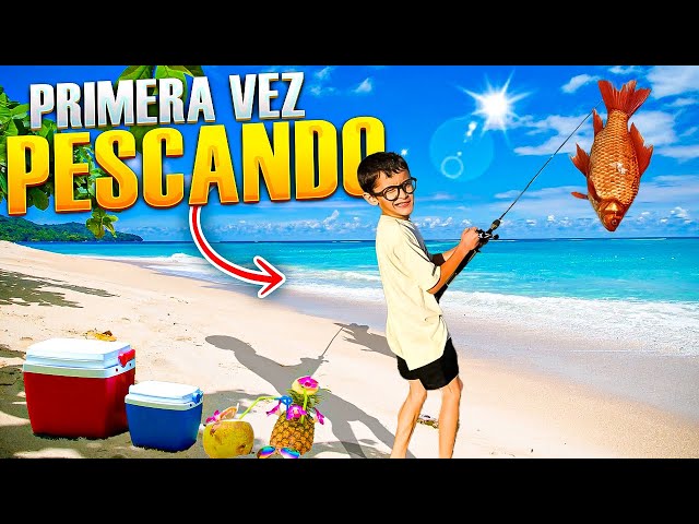 Primera PESCA EN EL MAR! - Nico Lorenzon Familia vlog